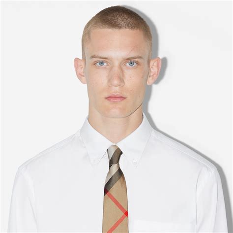 burberry ties for cheap|Check Silk Tie in Archive beige .